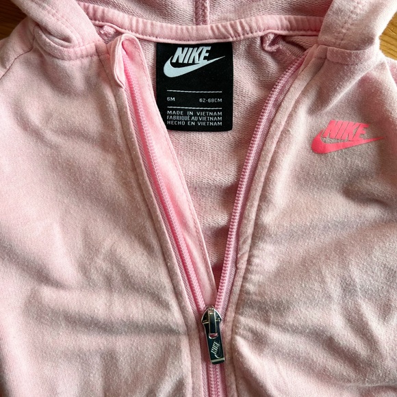 Nike full zip coverall hooded romper - Picture 2 of 3